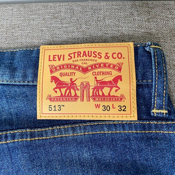 Levi's 513 x Junya Watanabe Patchwork Denim Jeans Men 30 x 32 Blue Casual Pants - Picture 8 of 16